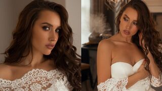 The runaway bride couldn´t wait for her wedding night, so she started early
