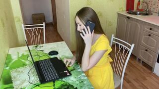 My computer broke down, so I called a friend to fix it, and he fucked me