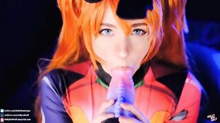 Asuka Langley-Short-haired beauty with a passionate and insatiable nature