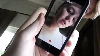 Girl tries to please her stepfather in a steamy video