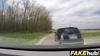 A babe got fucked by a cop for not using a seatbelt