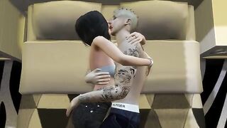 3D Hentai - Fantasy with Justin & Selena Gomez