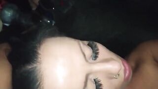 The payback can be in kind, especially from a slutwife. Real public sex