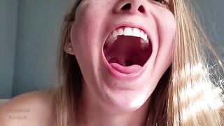 A tour of my mouth, where I share my drool with you
