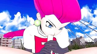 Jessie from Team Rocket wants to fuck your rocket Pokémon