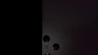 Mei has fun with a big cock in the bathroom