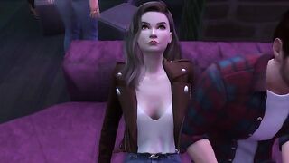 The student seduces her professor to fuck her