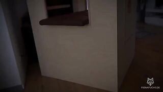 Fiona Fuchs experiences intense passion in the LOVE-Chamber glory hole scene