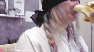 A blowjob can cure anything, even according to a cute blonde