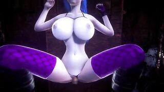 POV of Jinx getting fucked hard after destroying Piltover