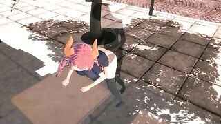 A date with the invisible, a thrilling 3D hentai experience