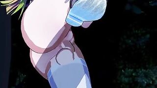 Shura Kirigakure in 3D hentai animation