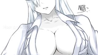 WBC catches you slacking off with a hot anime twist, damn!