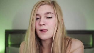 A hot girl next door gives you a sensual JOI experience