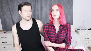 Submissive redhead amateur gets fucked on camera