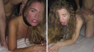 Petite teen Eveline Dellai vs Sabrina Spice: who performs better?