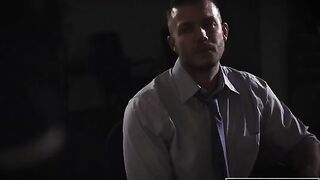 Shady reporter fucked Evelyn Claire in the office, showcasing her wild side