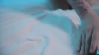 A young and sexy girl plays with her favorite sex toy until she reaches a powerful orgasm