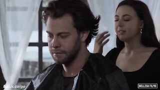 A steamy situation unfolds during quarantine in this Bellesa Films scene