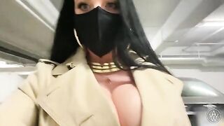 Busty Australian babe gets her asshole gapped in real life POV action