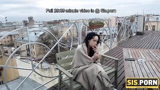 A pretty girl should better suck dicks than smoke cigarettes