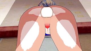 Rebecca Bluegarden gets fucked in an animated 3D hentai scene