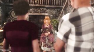 The Nasty Harry Potter Meets Ginni The Sexy Sister in a steamy 3D encounter