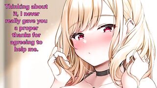 Marin Kitagawa teaches how to masturbate with her hypnotic voice in this JOI hentai