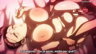 Hentai Oyako Ikenie Gishiki Episode 2 with Jashin Shoukan Inran Kyonyuu