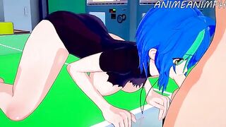 Xenovia Quarta gets fucked by a big dick in High School DxD