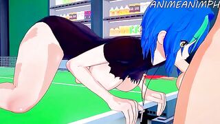 Xenovia Quarta gets fucked by a big dick in High School DxD