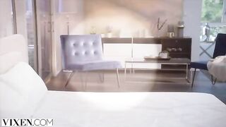 The hottest massage ever with a sexy girl, inspired by sensual Vixen content
