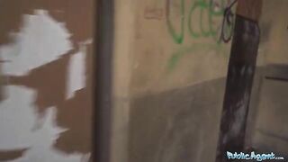 An 18-year-old girl knows how to please in a basement, just like Rika Fane