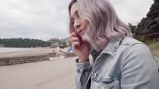Real sex with a girl met on the street - BelleNiko