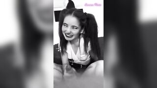 Petite Emma Fiore's wild side in reverse cowgirl and more on TikTok