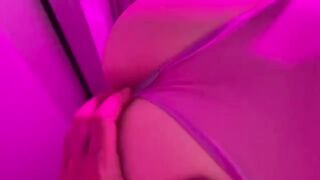 Public toilet sex with a girl who loves to party and have fun