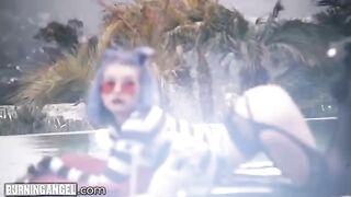 Goth princess Arya Fae needs anal pounding and orgasms hard