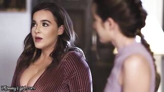 Natasha Nice, the busty stepmom with a naughty charm, gets caught in a compromising situation