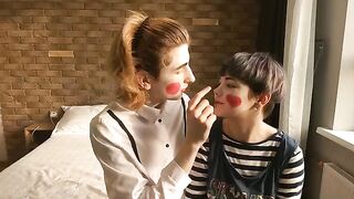 Hot mime show with a sexy twist, absolutely stunning!