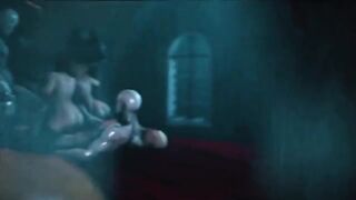 Hentai 3D uncensored Full Moon 2 Gangbang, a wild ride awaits!