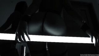 Adriana Chechik gets her asshole gapped in the anal chamber on HD