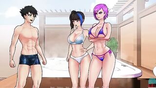 Being confined with goddesses sounds like a dream come true