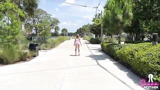 Skating babe landed on her partner’s porch, and they went at it hard