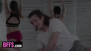 A young guy with a secret yoga obsession fucks his instructor and classmates
