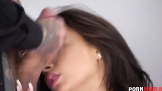 The photographer fucked Latina model Susy Gala with his huge cock during a steamy photo session
