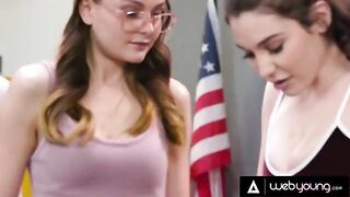 A young girl, Lily Lou, and her friends experiment with sex while in detention