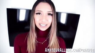The beautiful Kimora Quin loves the feeling of a cock down her throat