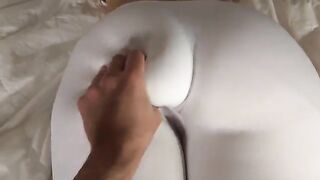 Pervert stepbrother fucked his stepsister with big ass