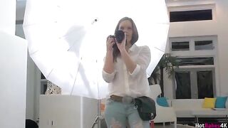 Jenna J Ross gets her tongue fucked by two hot babes