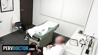 A ginger teen had to fuck the doctor to get her health problem treated